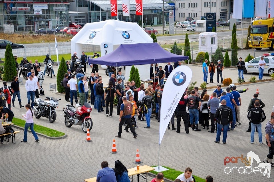 Festivitate de deschidere showroom BMW Motorrad GWP Oradea, BMW Grup West Premium