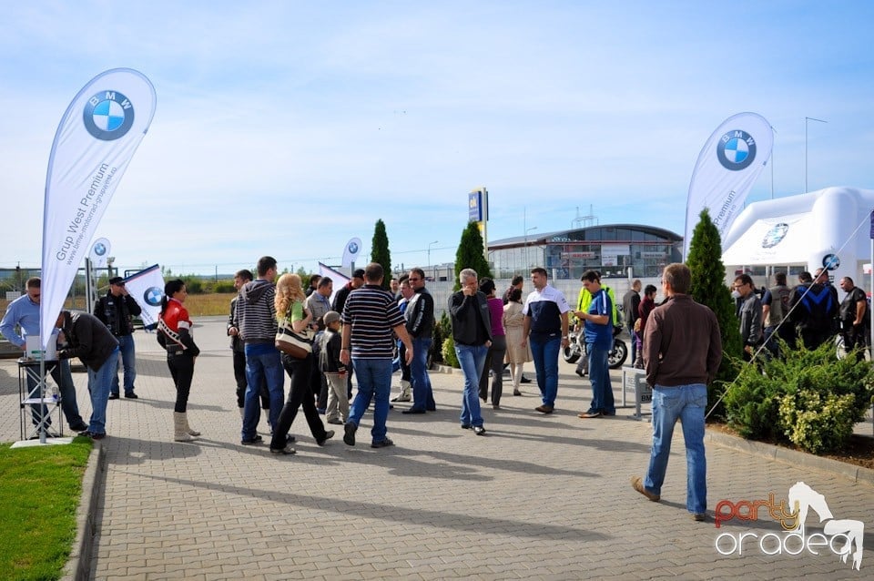 Festivitate de deschidere showroom BMW Motorrad GWP Oradea, BMW Grup West Premium