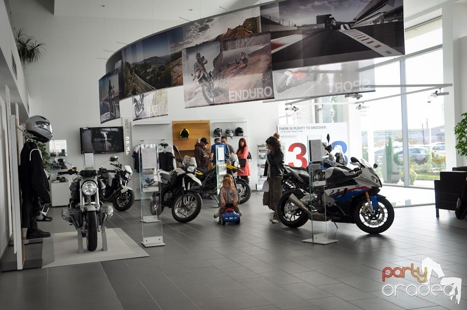 Festivitate de deschidere showroom BMW Motorrad GWP Oradea, BMW Grup West Premium