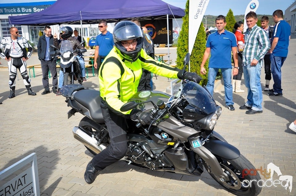 Festivitate de deschidere showroom BMW Motorrad GWP Oradea, BMW Grup West Premium