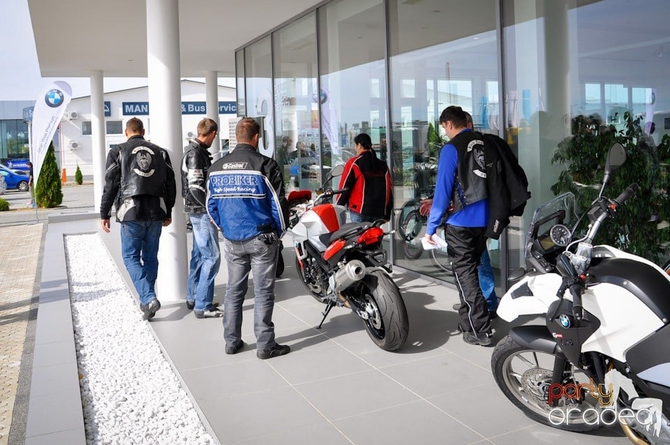 Festivitate de deschidere showroom BMW Motorrad GWP Oradea, BMW Grup West Premium