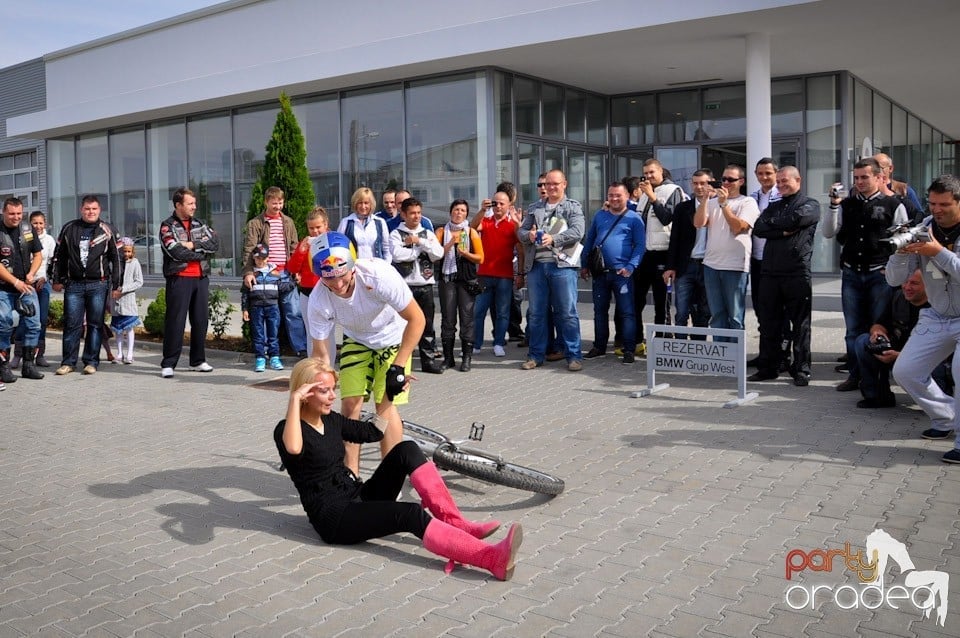 Festivitate de deschidere showroom BMW Motorrad GWP Oradea, BMW Grup West Premium