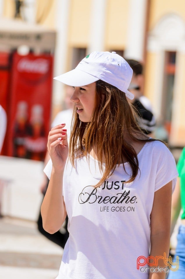 Flash Mob Anti Drog, Oradea