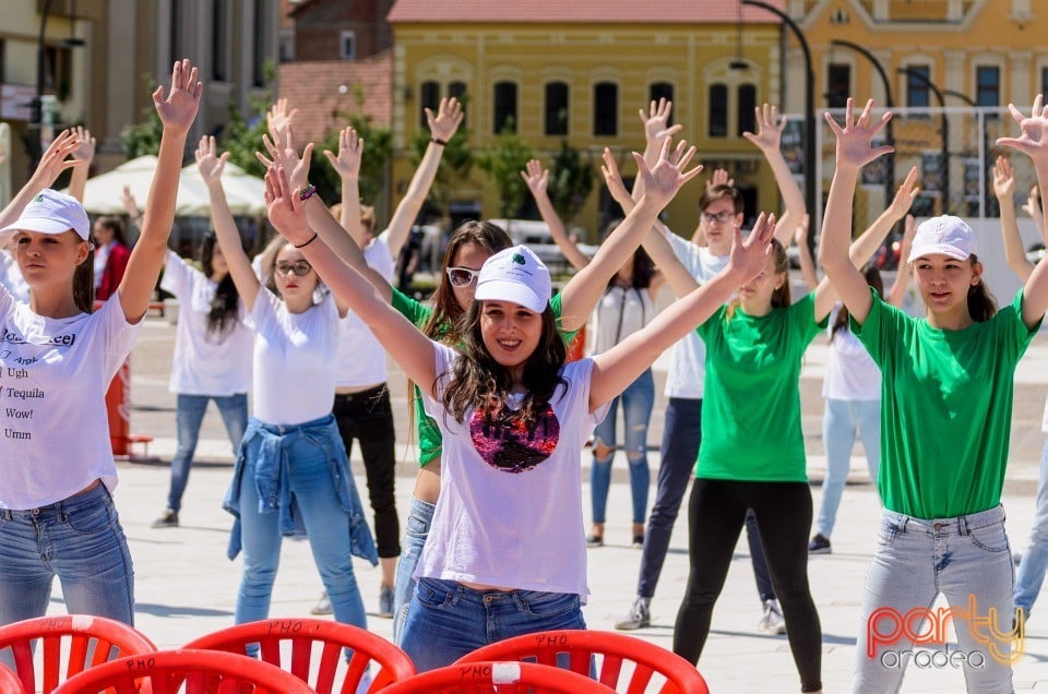 Flash Mob Anti Drog, Oradea