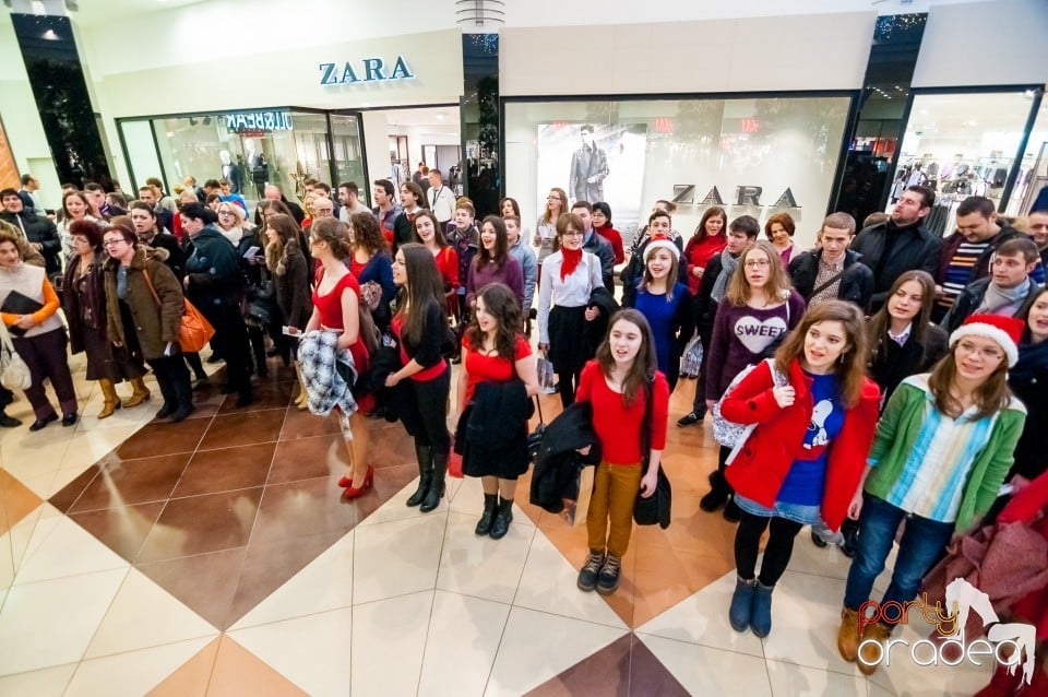 Flash mob, Lotus Center