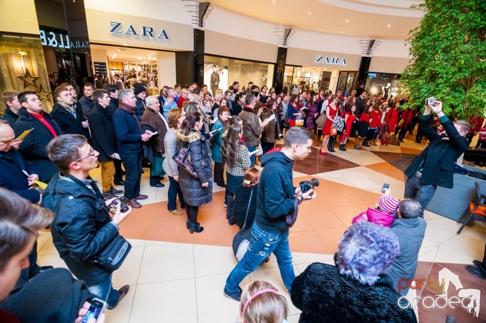 Flash mob, Lotus Center