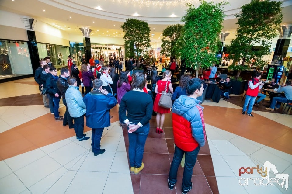 Flash mob, Lotus Center