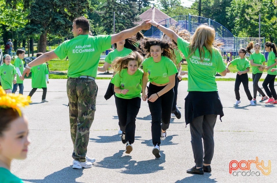 Flashmob - Atitudinea ECOnteaza, Oradea