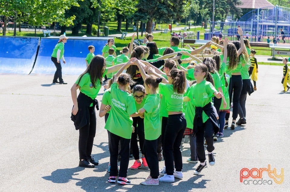 Flashmob - Atitudinea ECOnteaza, Oradea