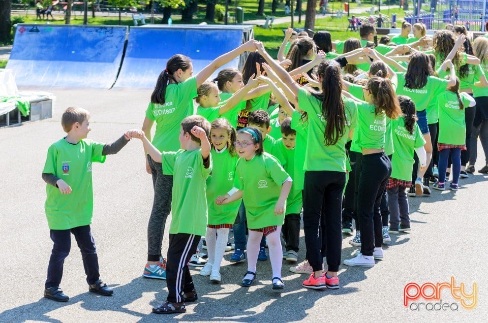 Flashmob - Atitudinea ECOnteaza, Oradea