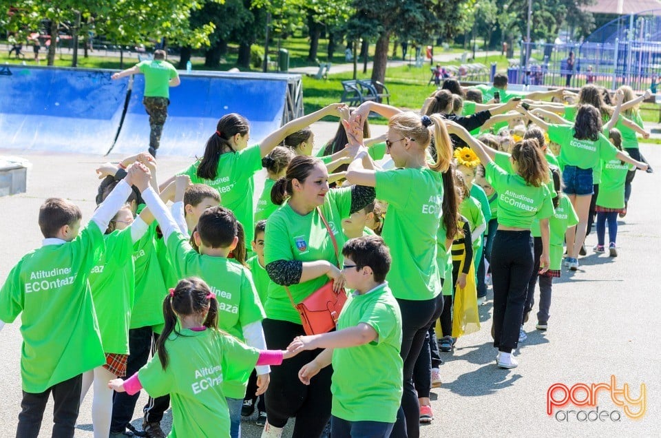 Flashmob - Atitudinea ECOnteaza, Oradea