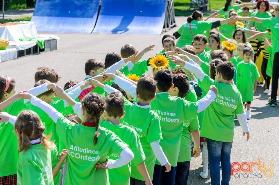 Flashmob - Atitudinea ECOnteaza, Oradea