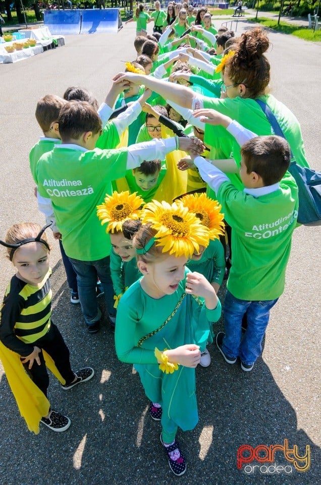 Flashmob - Atitudinea ECOnteaza, Oradea