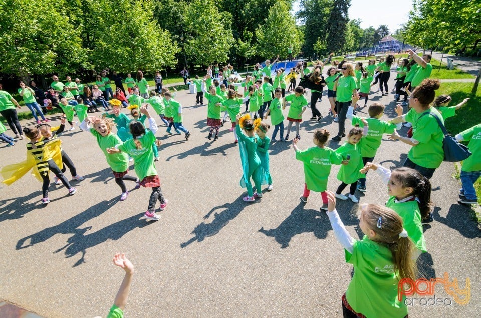 Flashmob - Atitudinea ECOnteaza, Oradea