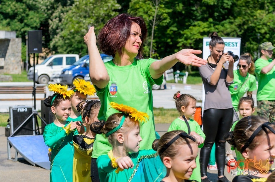 Flashmob - Atitudinea ECOnteaza, Oradea