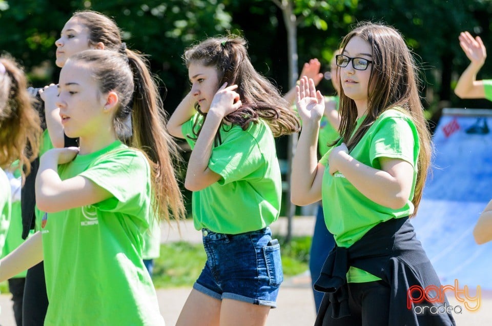 Flashmob - Atitudinea ECOnteaza, Oradea