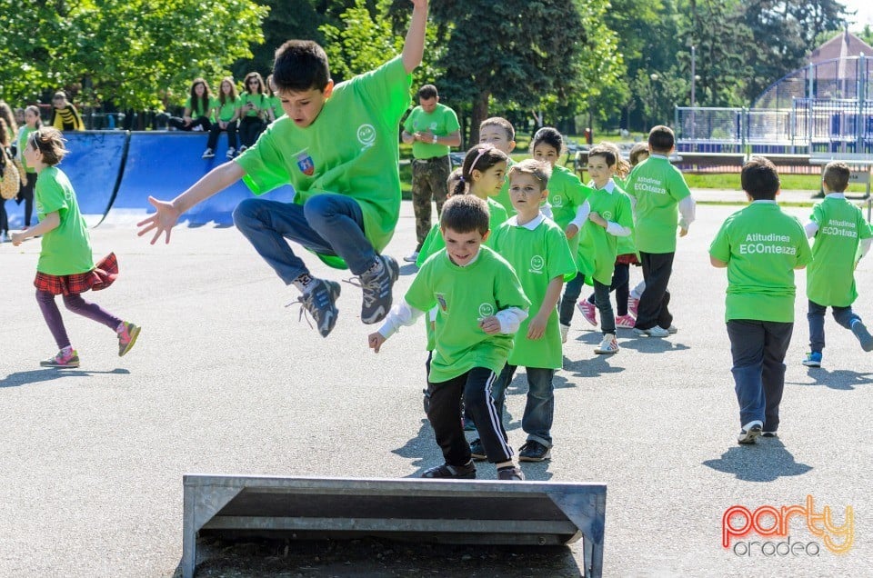 Flashmob - Atitudinea ECOnteaza, Oradea