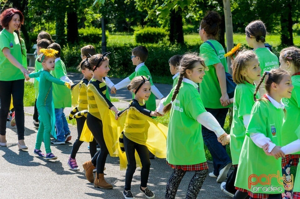 Flashmob - Atitudinea ECOnteaza, Oradea