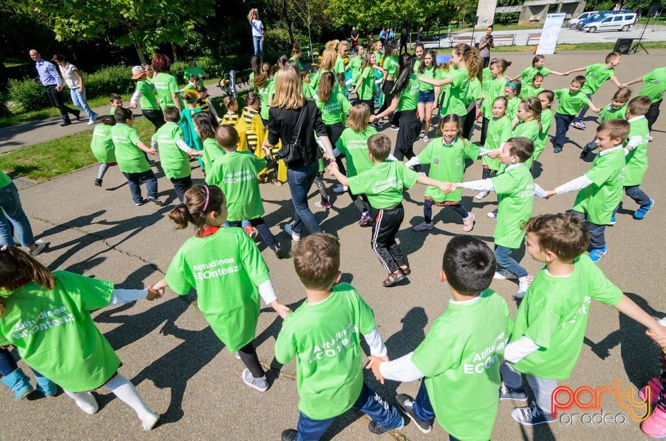 Flashmob - Atitudinea ECOnteaza, Oradea