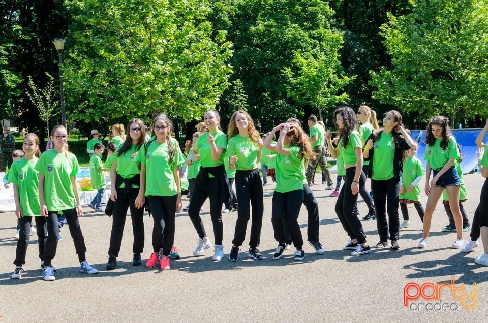 Flashmob - Atitudinea ECOnteaza, Oradea