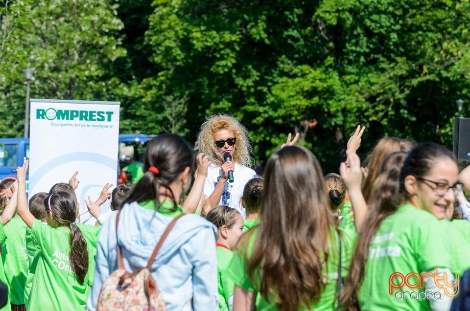 Flashmob - Atitudinea ECOnteaza, Oradea