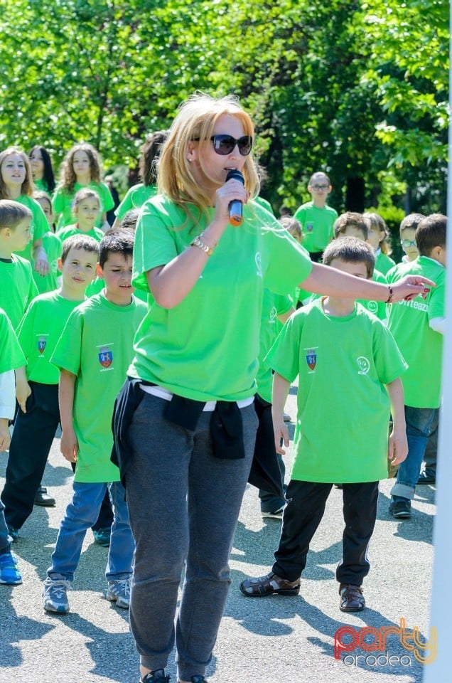 Flashmob - Atitudinea ECOnteaza, Oradea