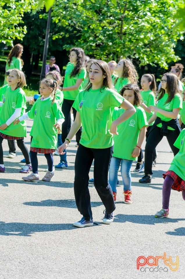 Flashmob - Atitudinea ECOnteaza, Oradea