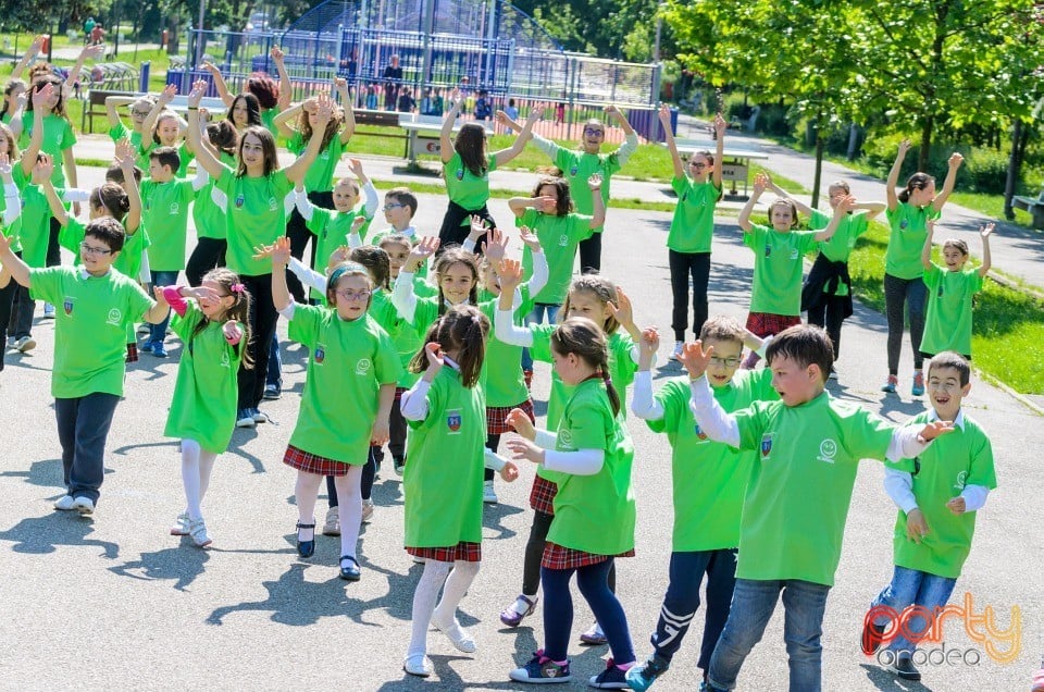 Flashmob - Atitudinea ECOnteaza, Oradea