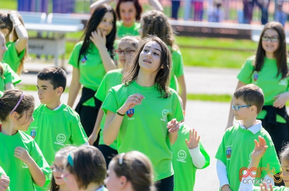 Flashmob - Atitudinea ECOnteaza, Oradea