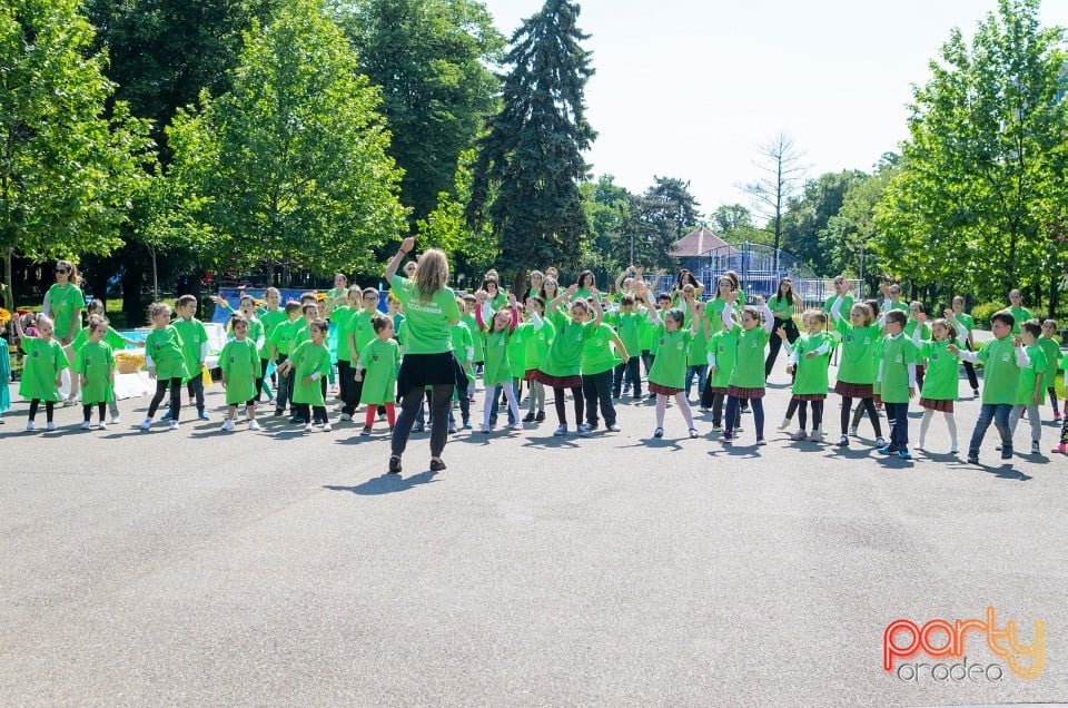 Flashmob - Atitudinea ECOnteaza, Oradea