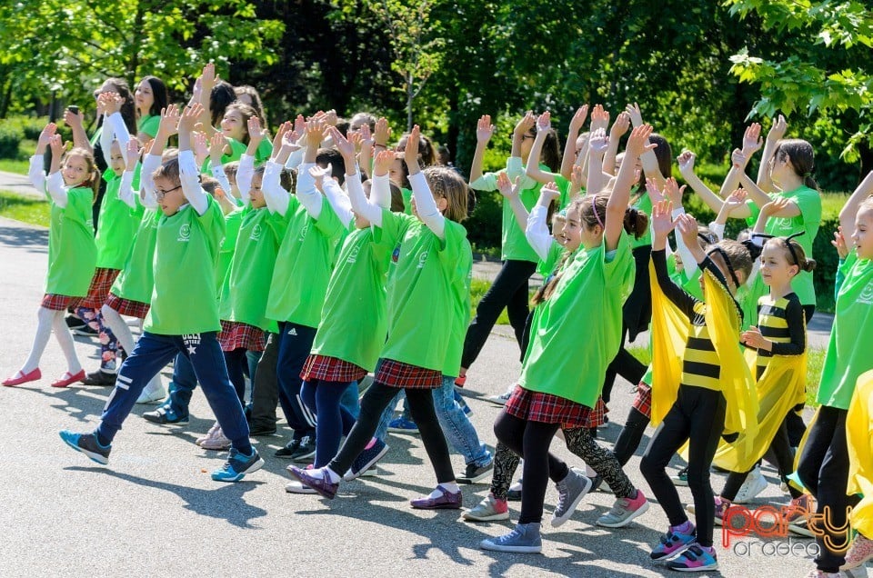 Flashmob - Atitudinea ECOnteaza, Oradea