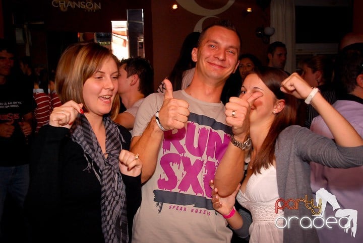 Flirt Night Party în Chanson, sâmbătă,