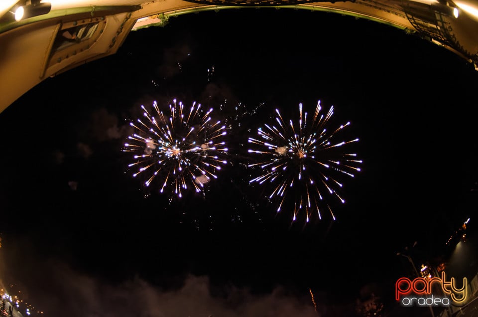 Focuri de artificii la Toamna Orădeană, Oradea