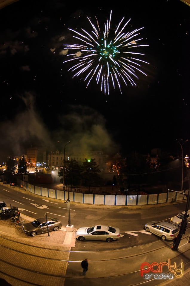 Focuri de artificii la Toamna Orădeană, Oradea