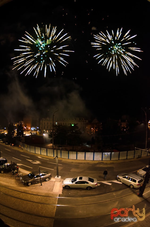 Focuri de artificii la Toamna Orădeană, Oradea