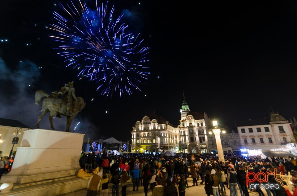 Focuri de artificii la Toamna Orădeană, Oradea