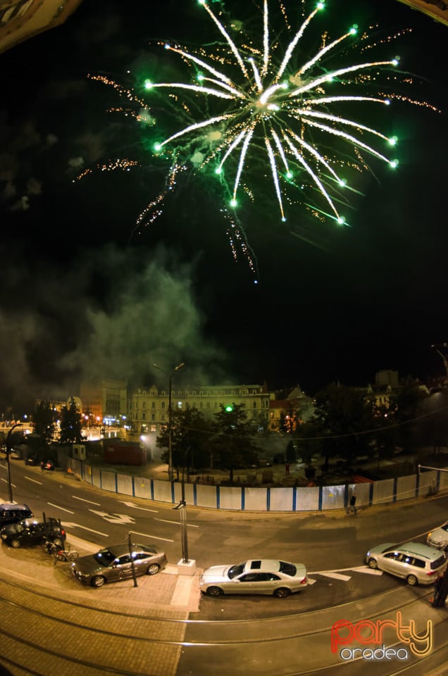 Focuri de artificii la Toamna Orădeană, Oradea