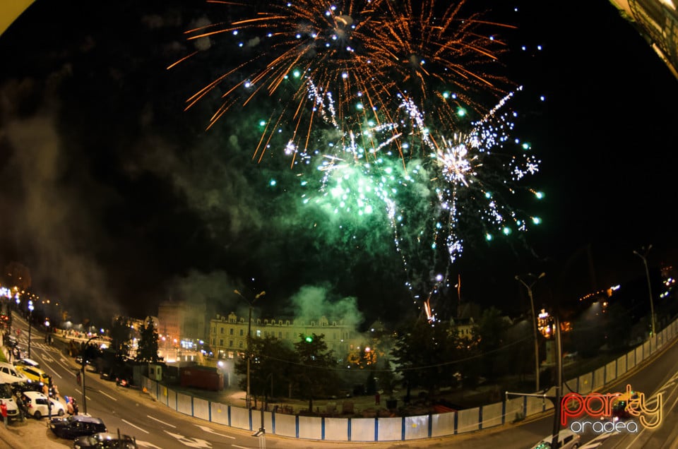 Focuri de artificii la Toamna Orădeană, Oradea