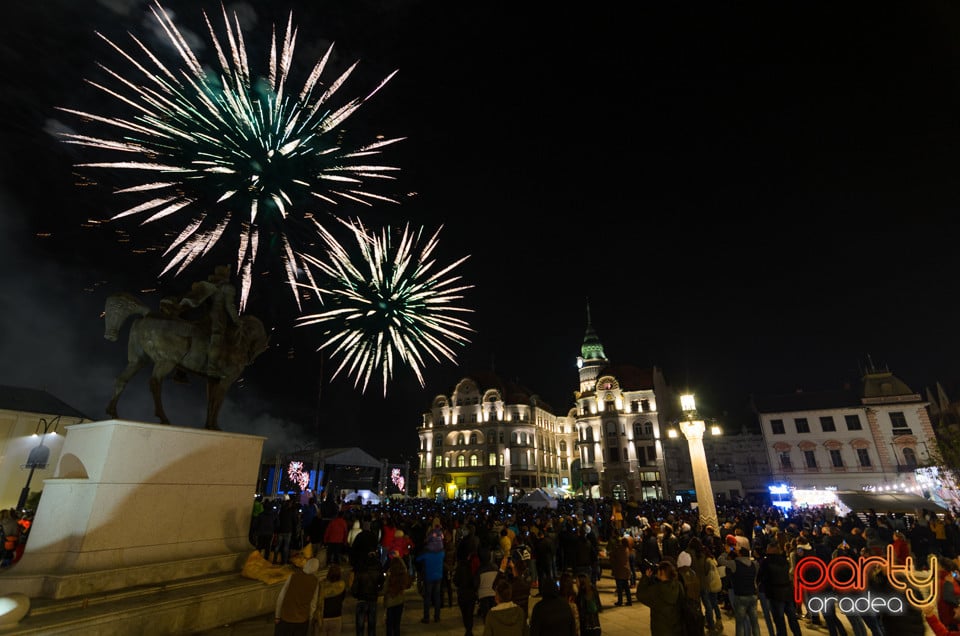 Focuri de artificii la Toamna Orădeană, Oradea