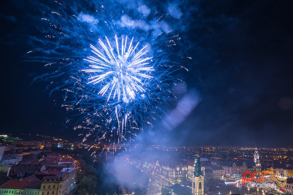 Focuri de artificii la Toamna Orădeană, Oradea