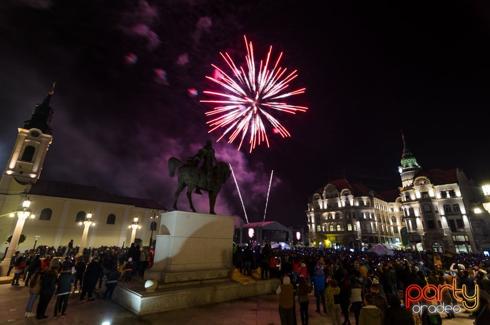 Focuri de artificii la Toamna Orădeană, Oradea