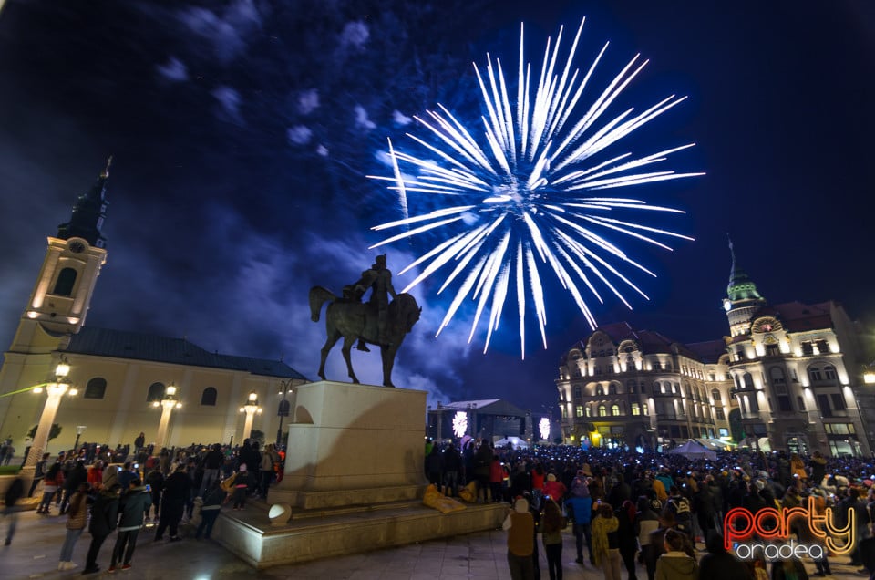 Focuri de artificii la Toamna Orădeană, Oradea