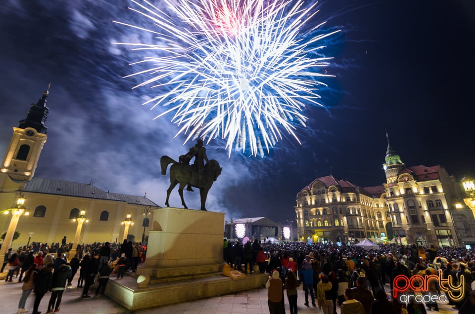 Focuri de artificii la Toamna Orădeană, Oradea