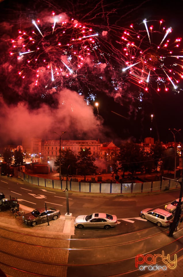 Focuri de artificii la Toamna Orădeană, Oradea