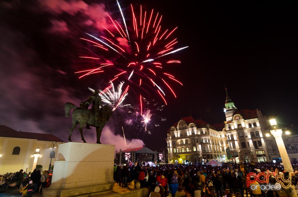 Focuri de artificii la Toamna Orădeană, Oradea