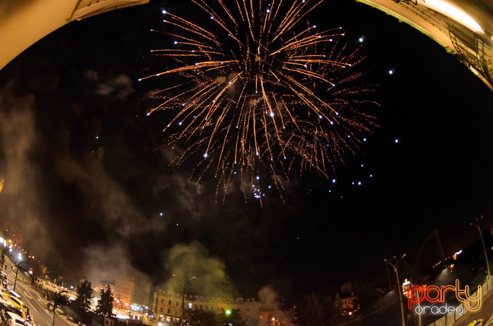 Focuri de artificii la Toamna Orădeană, Oradea