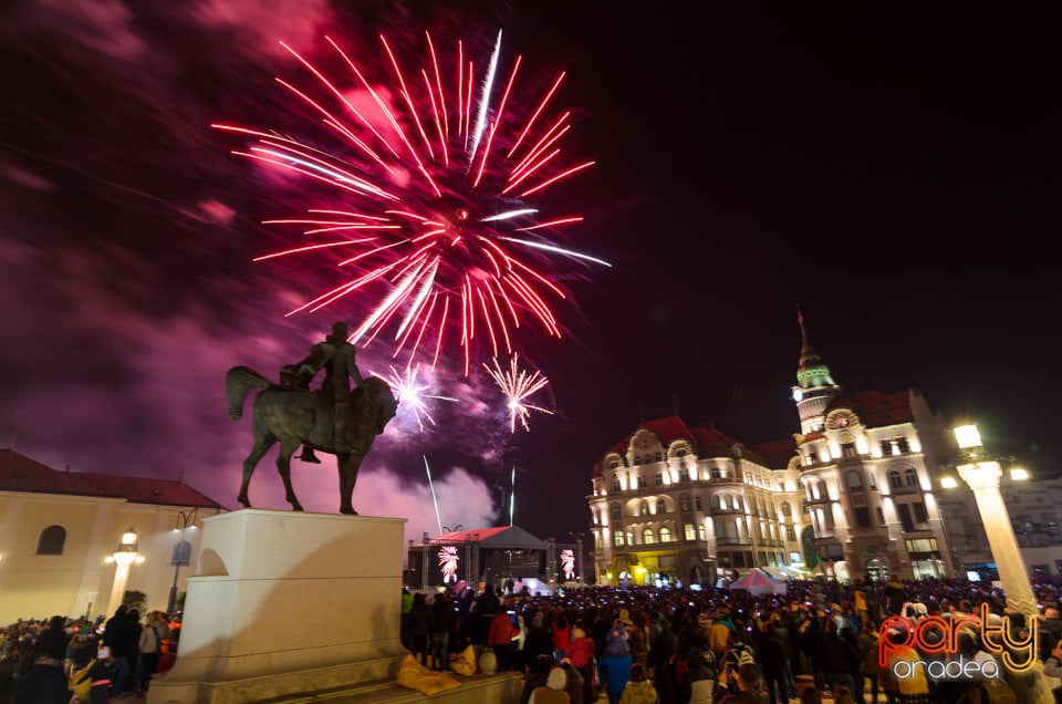 Focuri de artificii la Toamna Orădeană, Oradea