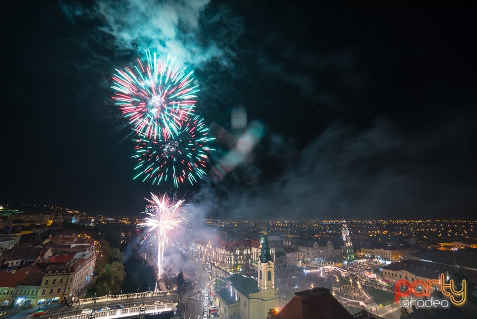 Focuri de artificii la Toamna Orădeană, Oradea