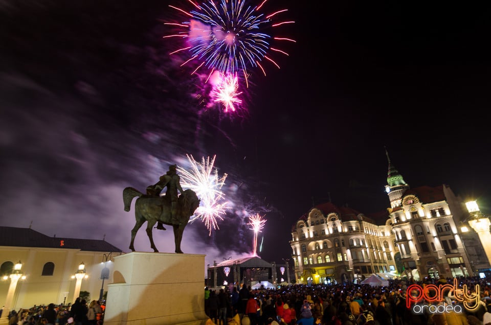 Focuri de artificii la Toamna Orădeană, Oradea