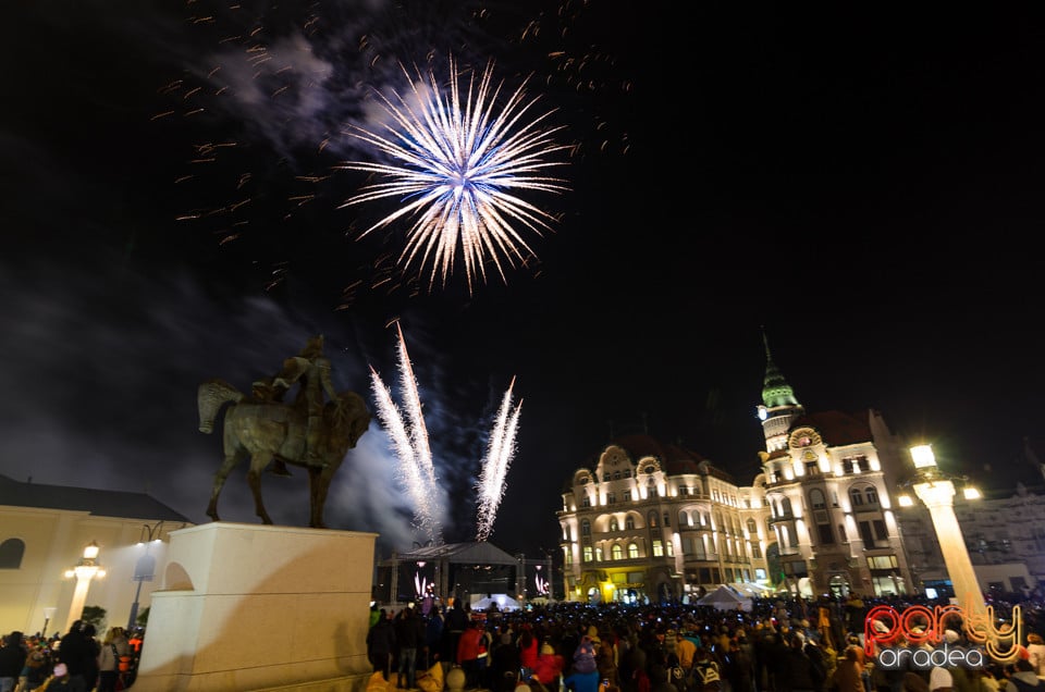 Focuri de artificii la Toamna Orădeană, Oradea